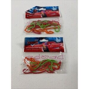 Disney Pixar “Cars” Character Bandz 6 Pack (2 Packs) Elastic Bracelets